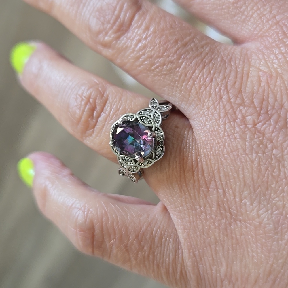 Mystic Topaz Ring